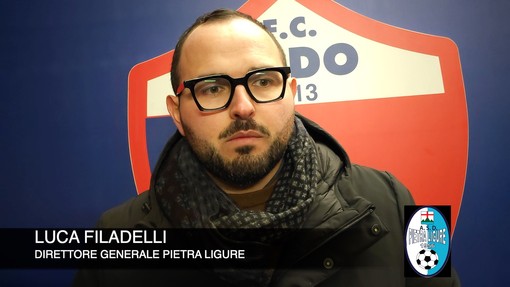 Calcio, Pietra Ligure. Il dg Filadelli chiama subito la reazione: &quot;Non temo contraccolpi, la crescita di questo club resta evidente&quot; (VIDEO)