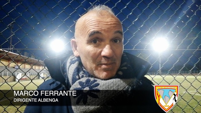 Calcio, Albenga. Ferrante lascia intendere i programmi bianconeri: &quot;Senza grandi ambizioni non sarei qui&quot; (VIDEO)