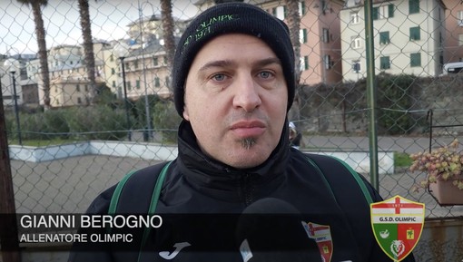 Calcio, Olimpic. Berogno dopo il ko nello scontro diretto: &quot;Con il Savona non è bastata una grande partita, ora resettiamo&quot; (VIDEO)