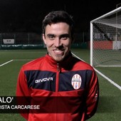 Calcio, Carcarese. Qualità e quantità, Simone Alò simbolo dei biancorossi: &quot;Siamo un gruppo sano e forte, nessuno prevarica i propri compagni (VIDEO)