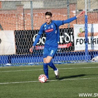 Samuele Scotto con la maglia del Fossano