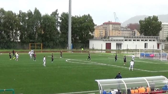 Calcio. Lo stacco di Vita e l'eurogol di Di Stefano, le reti di Vado - Albenga (VIDEO)