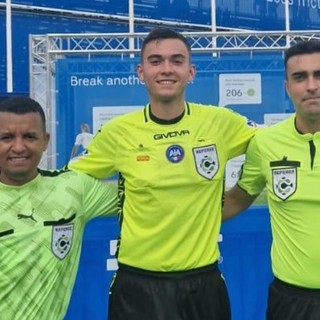 Calcio. L'ascesa di Eusebiu Cazacu prosegue anche a livello europeo, il fischietto ingauno dirigerà la finale della Gothia Cup