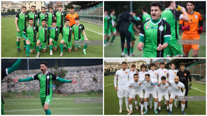 Calcio, Promozione. Il New Bragno cala il tris sul Finale: le immagini del trionfo bianconeroverde (FOTOGALLERY)