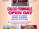 Calcio, Vado. Arrivano gli Open Day per il vivaio femminile