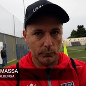 Calcio, Albenga. Prima panchina per Massa in bianconero: &quot;Proseguirò io, ho parlato con la società. Ora attendo rinforzi&quot; (VIDEO)