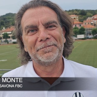 Calcio, Savona. Prima giornata in biancoblu per mister Monte; &quot;Non vedevo l'ora!&quot; (VIDEO)