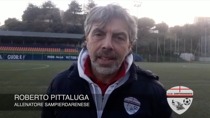 Calcio, Sampierdarenese. La vittoria di Legino non scompone Pittaluga: &quot;Playoff una ciliegina. Gli arbitri? Se ne parli meno e si giochi di più&quot; (VIDEO)