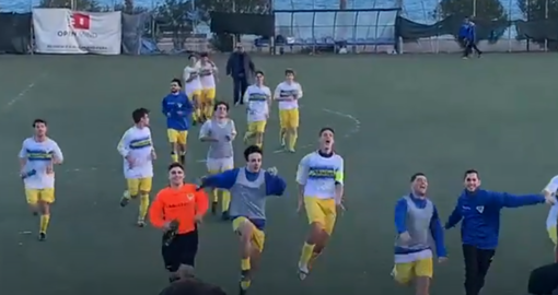 Calcio. Ancora tre punti per la Virtus Don Bosco, festa grande dopo il 2-1 alla Priamar (VIDEO)