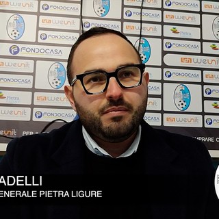 Calcio, il Pietra Ligure è terzo. Filadelli tra gioia e sassolini. &quot;Questi ragazzi alla base del futuro, a qualcuno piace buttarci melma addosso...&quot; (VIDEO)