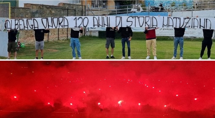 Calcio. Anche i tifosi dell'Albenga a Sanremo per celebrare i 120 anni del club matuziano