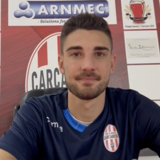 Calcio, Carcarese. Quinto gol per Saviozzi in campionato, ma il bomber chiama attenzione: &quot;Basta poco per riaprire le partite, a Ventimiglia dovremo partire forte&quot; (VIDEO)