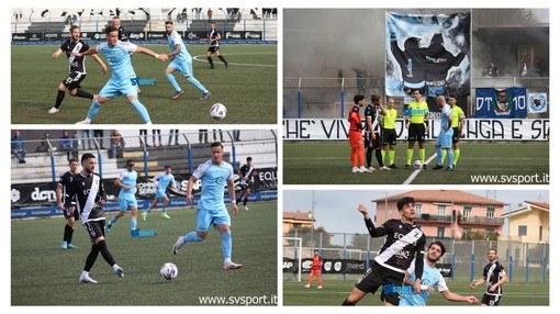 Calcio. Albenga - Sanremese torna in D dopo 29 anni, gli scatti dall'Annibale Riva (Fotogallery)