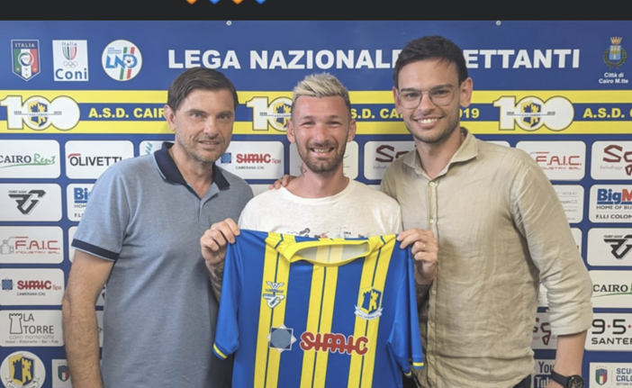 Calciomercato, Cairese. Ora è ufficiale, anche Davide Sancinito è gialloblu