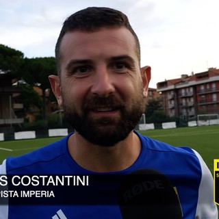 Calcio, Imperia. Le pennellate di Costantini stendono la Cairese: &quot;Tra le due punizioni scelgo la prima. Mister Buttu fuori categoria&quot; (VIDEO)