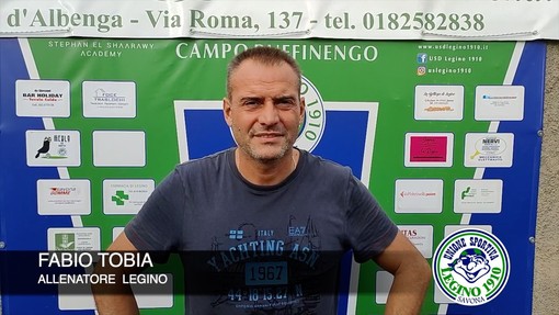 Calcio, Legino. Tobia ha applausi per i suoi e per il Bragno: &quot;Ingresso dei cambi top, la squadra di Adami darà filo da torcere a tutti&quot; (VIDEO)