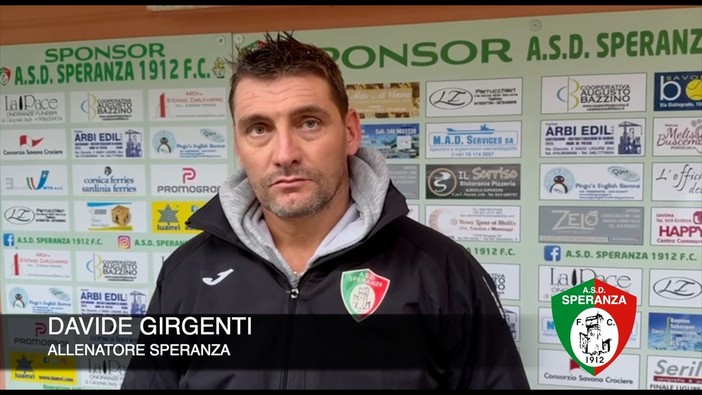 Calcio, Speranza. Colpo da tre punti con il Savona, Girgenti: &quot;Bravi a soffrire, ma i biancoblu sono i favoriti per la promozione&quot; (VIDEO)