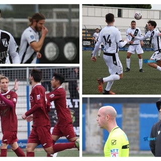 Calcio, Serie D. Pari al Riva tra Albenga e Borgosesia (LA FOTOGALLERY)