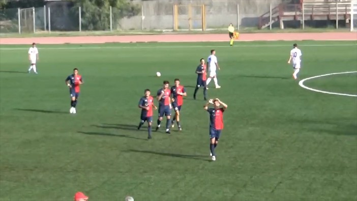 Calcio. La staffilata di Codutti e il contropiede di Lo Bosco. I gol rossoblu di Vado - Alba (VIDEO)