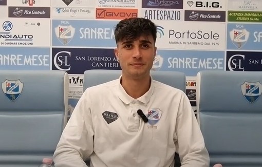 Calcio, Sanremese. Primo gol da papà per l'ingauno Andreis: &quot;La dedica è per mio figlio Thiago&quot;. I tifosi dell'Albenga: &quot;Simone, ti vogliamo bene!&quot; (VIDEO)