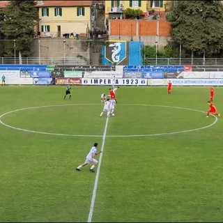 Calcio, Eccellenza. L'Imperia batte 3-1 il Taggia, la sintesi e i gol del match disputato al Ciccione (VIDEO)