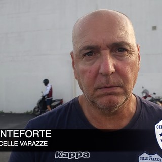 Calcio, Celle Varazze. Prima espulsione determinante per mister Monteforte nel pari con il Pontelungo: &quot;Inizio ripresa incoraggiante, il rosso ha cambiato la gara&quot; (VIDEO)