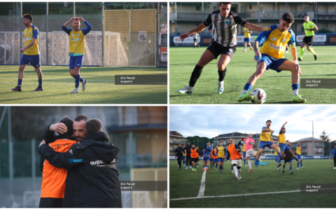 Calcio, Eccellenza. Natale con vittoria e terzo posto per il Pietra Ligure: le immagini del successo con il Golfo Paradiso (FOTOGALLERY)