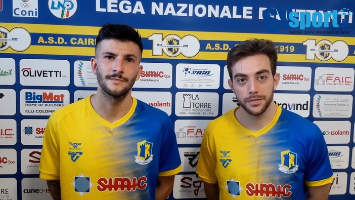 Calcio, Cairese. L'attacco fa scintille contro il Forza e Coraggio. Zunino e Fabbri: &quot;Ci siamo espressi al meglio. Con l'Albenga la gara più bella dell'anno&quot; (VIDEO)