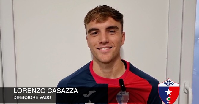 Calcio, Vado. Fascia al braccio e rigore decisivo contro l'Imperia per Lorenzo Casazza: &quot;Una buona prestazione, anche per chi ha giocato meno&quot; (VIDEO)