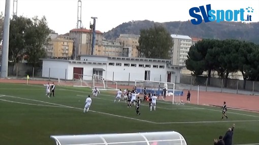 Calcio. I gol di Vado e Albenga da piazzato, le reti di Valagussa e Legal (VIDEO)