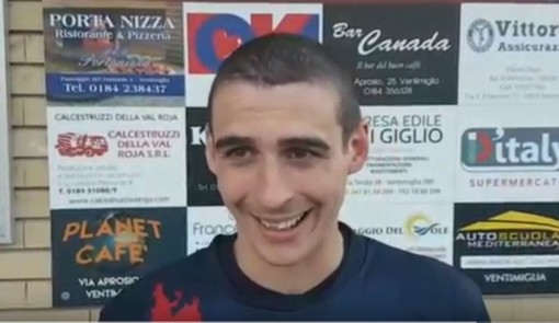 Calcio, Vado. Capra tiene in vita le speranze rossoblu: &quot;Fondamentale la vittoria di Ventimiglia, questo club ha tutto per ambire al vertice&quot; (VIDEO)