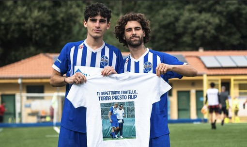 Calcio. Partenza ok per il Ceriale e 3-0 all'Argentina, tutta la squadra a sostegno di Filip Varaldo