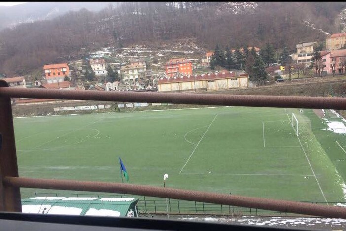 Calcio. Rinviata Campese - Campomorone, ma la neve si scioglie. E' polemica