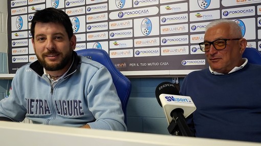 Calcio, Pietra Ligure. Il commiato di Claudio Faggiano: &quot;Lascio al top, con una società pronta per nuovi traguardi&quot;. Il ds Vassallo: &quot;Claudio persona speciale&quot; (VIDEO)