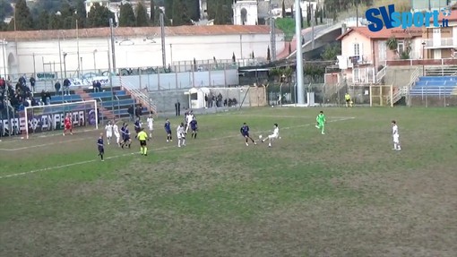 Calcio, Vado. A Imperia il pari arriva nel finale con Alfiero, gol contestato ma regolare per la punta rossoblu (VIDEO)