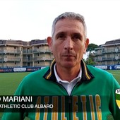 Calcio, Athletic Club Albaro. Un pizzico di esperienza in più avrebbe aiutato mister Mariani: &quot;Una sconfitta che ci rammarica quella contro il Pietra&quot; (VIDEO)