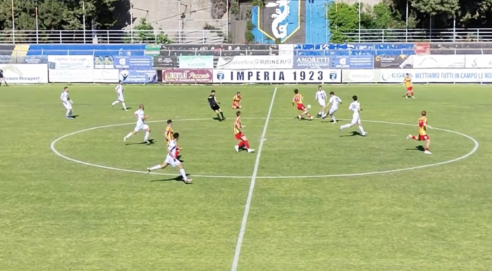 Calcio, Eccellenza. Gol da centrocampo per Ardissone, Imperia - Finale è 1-0 (Gli highlights)