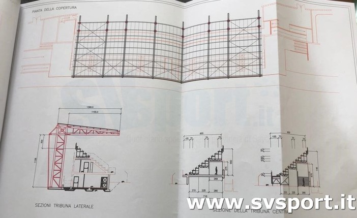 Calcio, Albissola. E' stato consegnato il progetto del nuovo stadio di Luceto (FOTO)