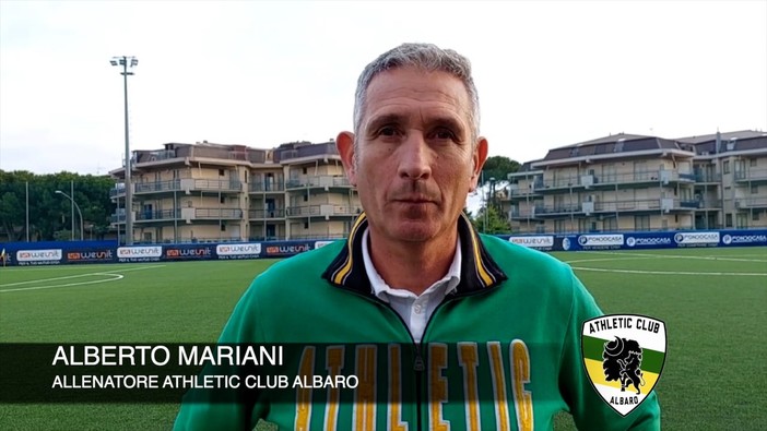 Calcio, Athletic Club Albaro. Un pizzico di esperienza in più avrebbe aiutato mister Mariani: &quot;Una sconfitta che ci rammarica quella contro il Pietra&quot; (VIDEO)