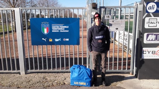 Calcio, Cairese: gialloblu in festa per la convocazione in Nazionale di Francesco Brignone