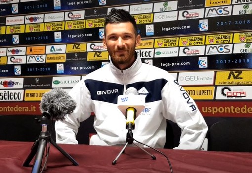 Calcio, Albissola: è arrivato l'esordio in Serie C da titolare per Davide Sancinito: &quot;Una magra consolazione in una serata stregata&quot; (VIDEO)