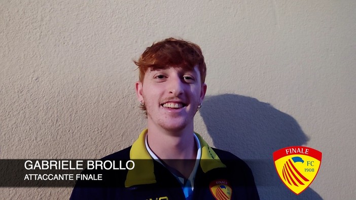 Calcio, Finale. Gabriele Brollo sprona il Finale dopo l'8-1 con il Ventimiglia: &quot;Ci meritiamo soddisfazioni così&quot; (VIDEO)