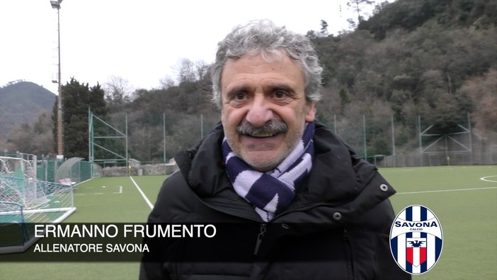 Calcio, Savona. Frumento esulta per Rapetti: &quot;Per lui una liberazione, Mela con noi anche se infortunato&quot; (VIDEO)