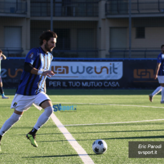 Calcio, Imperia. Finalmente il primo posto per Scarrone e i nerazzurri: &quot;Ora manteniamo questo piazzamento il più possibile&quot; (VIDEO)