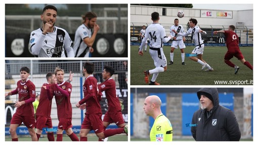 Calcio, Serie D. Pari al Riva tra Albenga e Borgosesia (LA FOTOGALLERY)