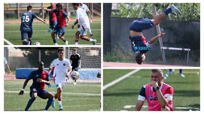 Calcio. Il Vado batte il Novaromentin nel segno di Vita e Capra (LA FOTOGALLERY)