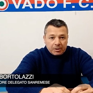 Calcio, Sanremese. L'Ad Bortolazzi ha una certezza dopo la gara di Vado: &quot;Non siamo più quelli del girone di andata, meritavamo i tre punti&quot; (VIDEO)