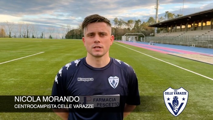 Calcio, Celle Varazze. Morando tra Pontelungo e Praese: &quot;Dopo Ceriale non ci siamo abbattuti, domenica prossima affronteremo una grande squadra&quot; (VIDEO)