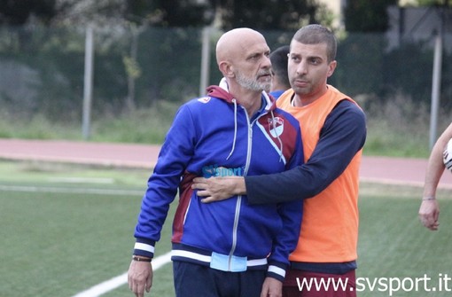 La rabbia di mister Oliva a fine partita