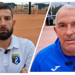 Calcio. L'Imperia mastica amaro dopo il pari al 96' del Saluzzo, ecco mister Buttu e Costantini (VIDEO)